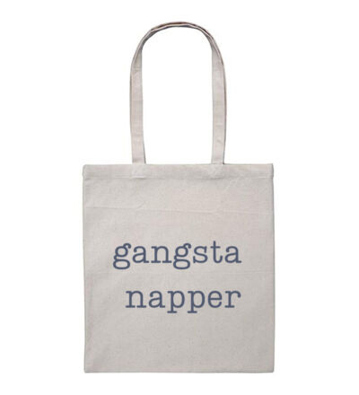 Gangsta Napper - Heavy Duty Canvas Tote Bag Thumbnail