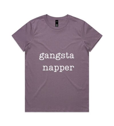 Gangsta Napper - Womens Maple Tee Thumbnail