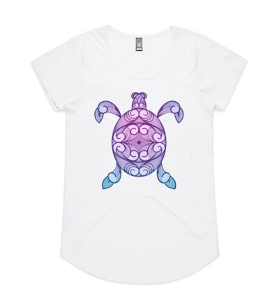 Graded turtle - Womens Mali Tee Thumbnail