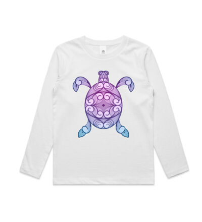 Graded turtle - Kids Longsleeve Tee Thumbnail