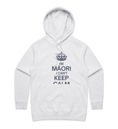 I'm Maori I can't keep calm. - Womens Supply Hood Thumbnail