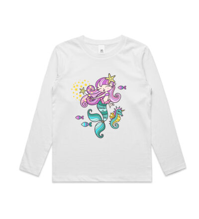 Mermaid Love - Kids Longsleeve Tee Thumbnail