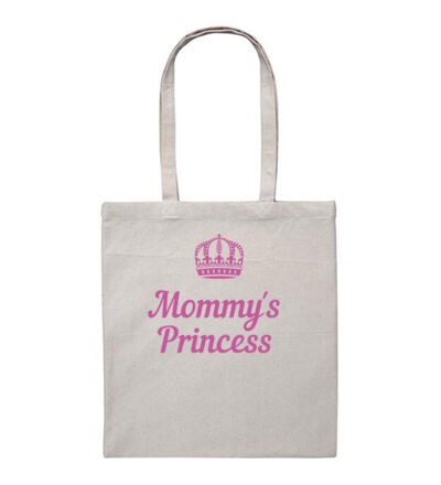Mommy's Princess - Heavy Duty Canvas Tote Bag Thumbnail