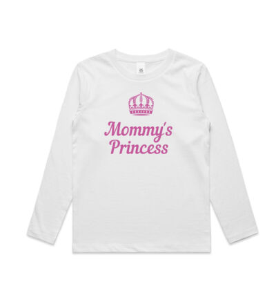Mommy's Princess - Kids Longsleeve Tee Thumbnail