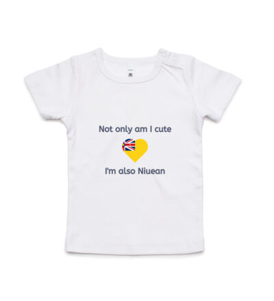 Cute and Niuean - Kids Wee Tee Thumbnail