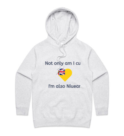 Cute and Niuean - Womens Supply Hood Thumbnail