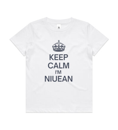Keep calm I'm Niuean - Kids Youth T shirt Thumbnail