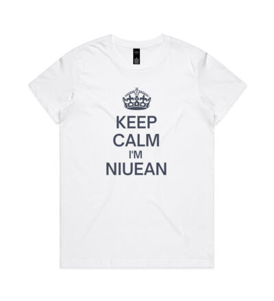Keep calm I'm Niuean - Womens Maple Tee Thumbnail