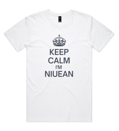 Keep calm I'm Niuean - Mens Staple T shirt Thumbnail
