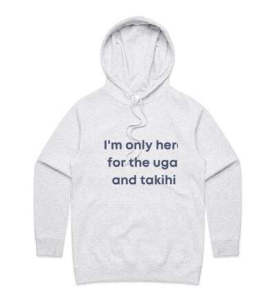 I'm only here for the uga. - Womens Supply Hood Thumbnail