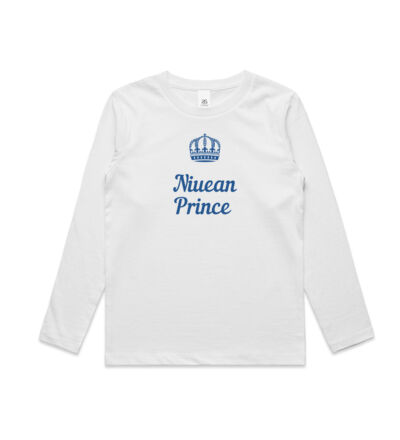 Niuean Prince - Kids Longsleeve Tee Thumbnail