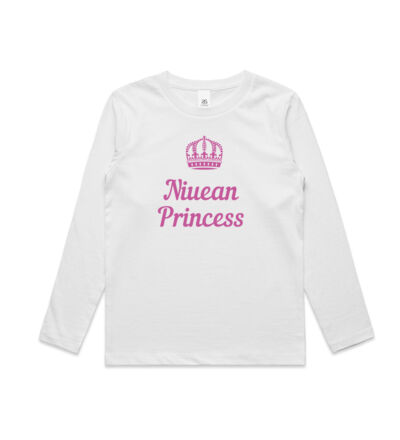 Niuean Princess - Kids Longsleeve Tee Thumbnail
