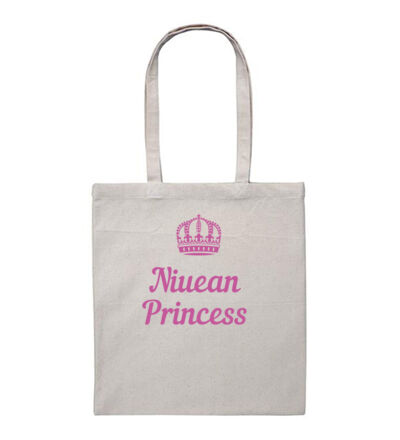 Niuean Princess - Heavy Duty Canvas Tote Bag Thumbnail
