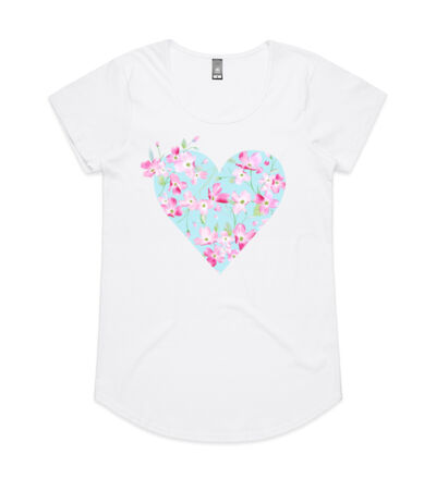 Cherry Blossom - Womens Mali Tee Thumbnail