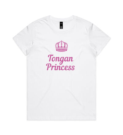 Tongan Princess - Womens Maple Tee Thumbnail
