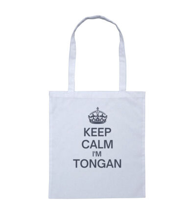 Keep calm I'm Tongan - Tote Bag Thumbnail