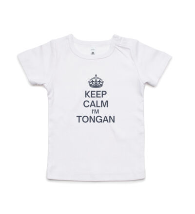 Keep calm I'm Tongan - Kids Wee Tee Thumbnail