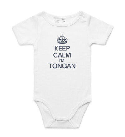 Keep calm I'm Tongan - Mini-Me One-Piece Thumbnail
