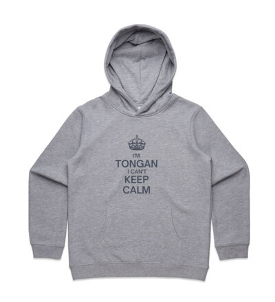 I'm Tongan I can't keep calm. - Kids Supply Hoodie Thumbnail