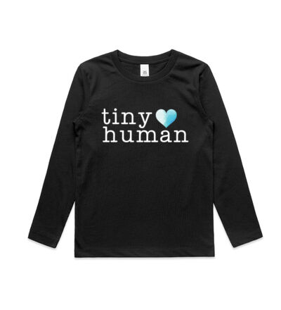 Tiny Human - Kids Longsleeve Tee Thumbnail