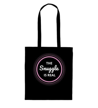 The snuggle is real - Tote Bag Thumbnail