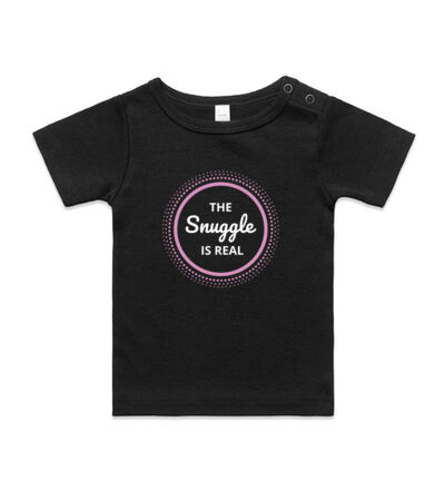 The snuggle is real - Kids Wee Tee Thumbnail
