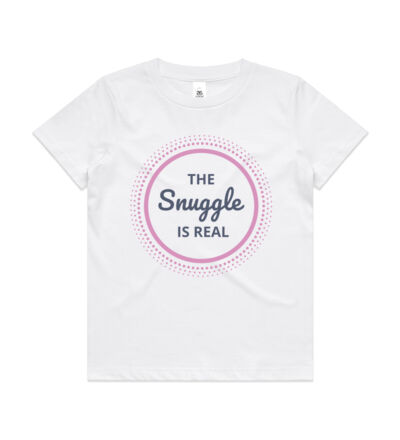 The snuggle is real - Kids Youth T shirt Thumbnail
