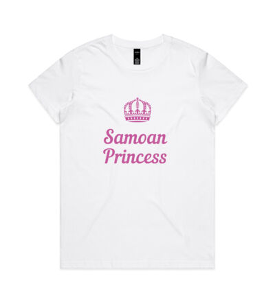 Samoan Princess - Womens Maple Tee Thumbnail