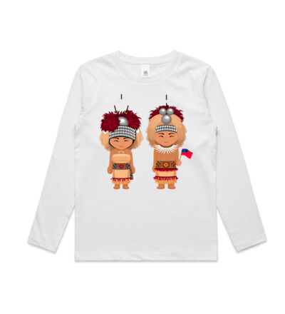 Samoan children - Kids Longsleeve Tee Thumbnail