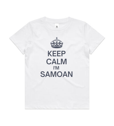 Keep Calm I'm Samoan - Kids Youth T shirt Thumbnail