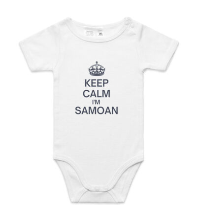 Keep Calm I'm Samoan - Mini-Me One-Piece Thumbnail