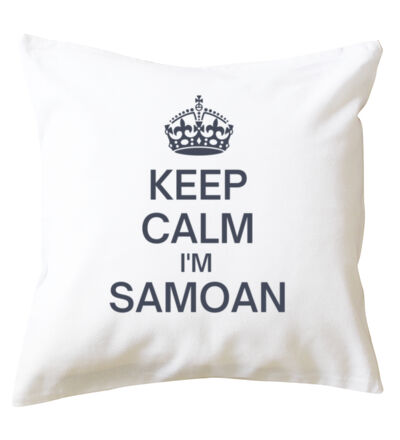 Keep Calm I'm Samoan - Cushion cover Thumbnail