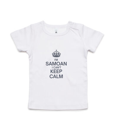 I'm Samoan I can't keep calm. - Kids Wee Tee Thumbnail