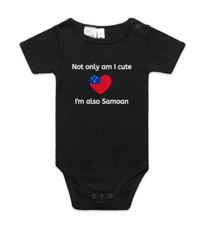 Cute and Samoan - Mini-Me One-Piece Thumbnail