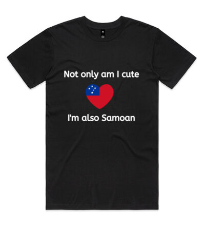 Cute and Samoan - Mens Staple T shirt Thumbnail