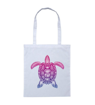 Purple Turtle - Tote Bag Thumbnail