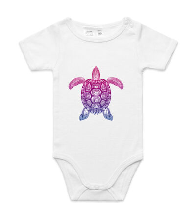 Purple Turtle - Mini-Me One-Piece Thumbnail
