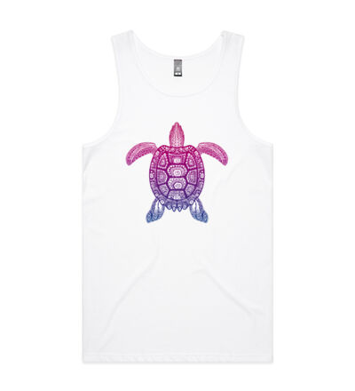 Purple Turtle - Mens Lowdown Singlet Thumbnail