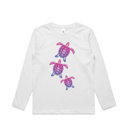 Purple turtle family - Mens Staple T shirt Thumbnail