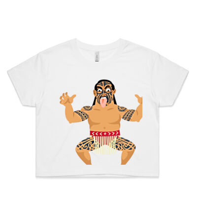 Pukana! - Womens Crop Tee Thumbnail