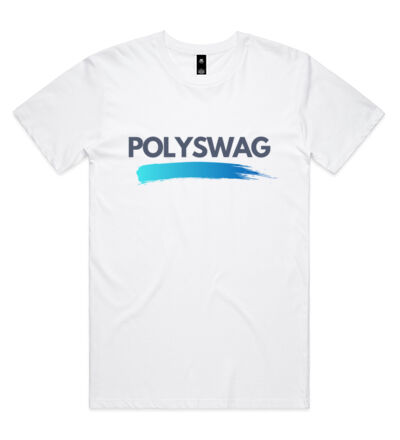Polyswag Blue - Mens Staple T shirt Thumbnail