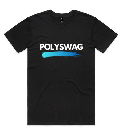 Polyswag Blue - Mens Staple T shirt Thumbnail