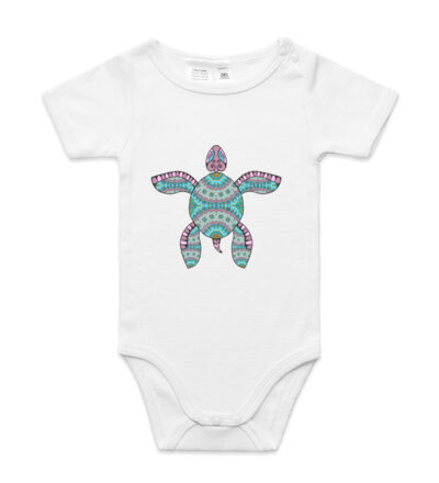 Turquoise Turtle - Mini-Me One-Piece Thumbnail