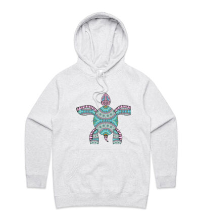 Turquoise Turtle - Womens Supply Hood Thumbnail