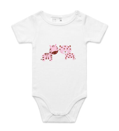 Zebra and Leopard - Mini-Me One-Piece Thumbnail