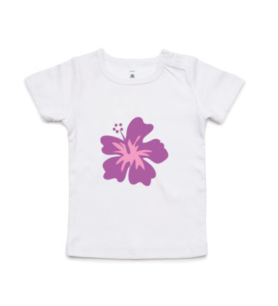 Pink Hibiscus - Kids Wee Tee Thumbnail