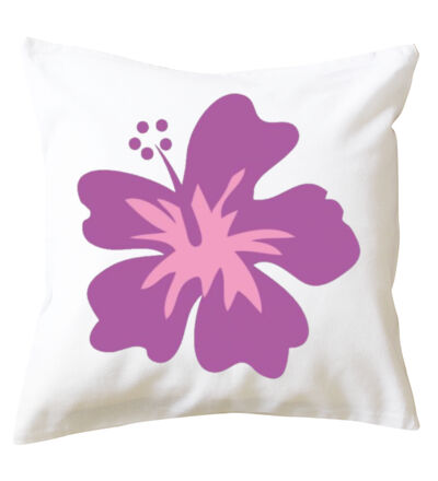 Pink Hibiscus - Cushion cover Thumbnail