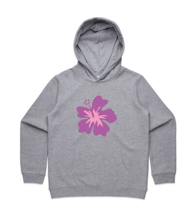 Pink Hibiscus - Kids Supply Hoodie Thumbnail
