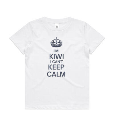 I'm Kiwi I can't keep calm. - Kids Youth T shirt Thumbnail