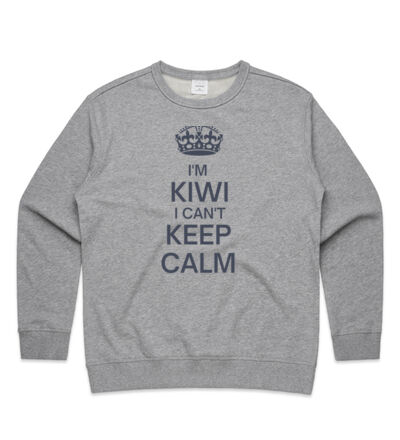 I'm Kiwi I can't keep calm. - Womens Premium Crew Thumbnail